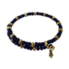 Fifth & Ninth Navy Wrap Bracelet