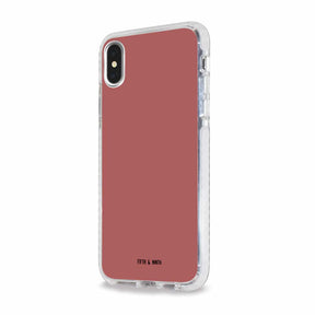 dusty pink iphone xs case